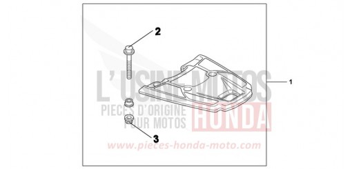 KIT, PORTAPACCHI POSTERIORE BASSO NSC50WHC di 2012